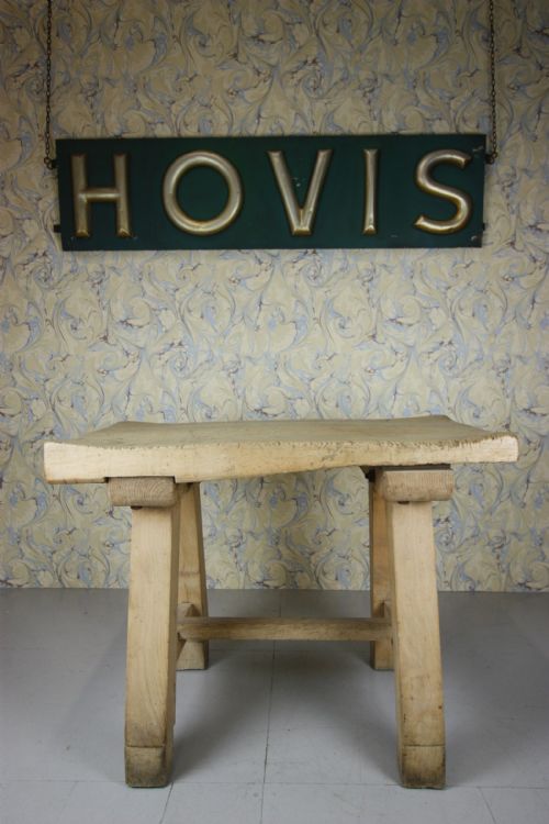 Fabulous English Antique Sycamore Butchers Table.