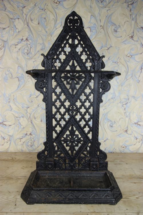 Scottish 19th Century Antique Iron Stick / Umbrella Stand.