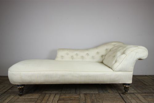 Quality 19th Century Antique Chaise Longue.