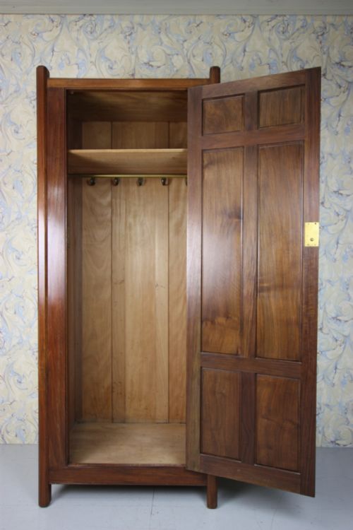 Heals 1930'S Walnut Wardrobe.