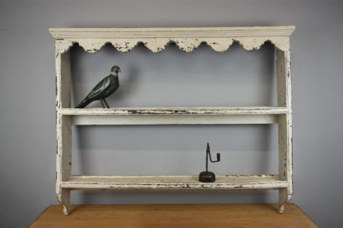 Georgian Antique Wall Display Rack.