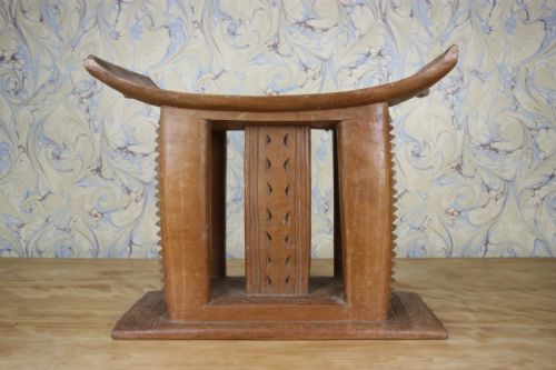 19th Century Large African Tribal Stool.