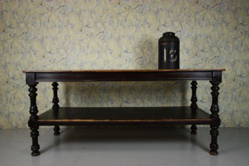 19th Century English Antique Drapers Table.