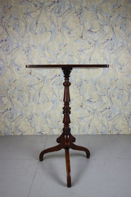 Regency Antique Mahogany Tripod Table.