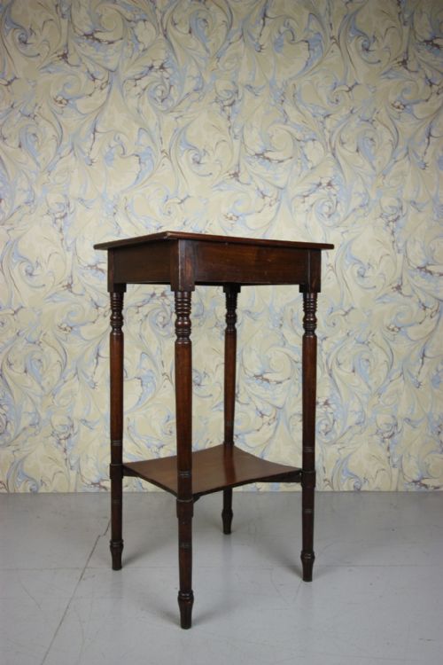 Regency English Antique Mahogany Side Table.