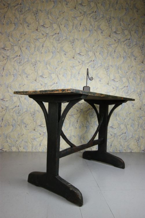 19th Century English Antique Country Tavern Table.