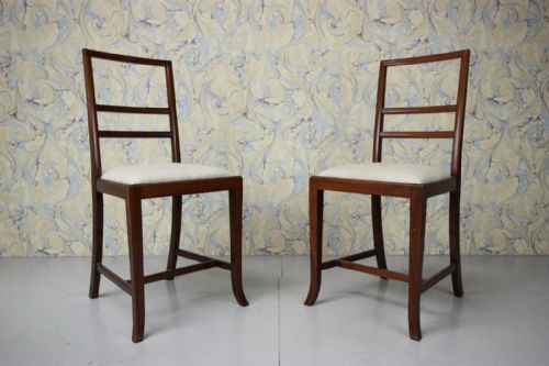 Pair of Heals 1920'S Side Chairs in Laurel.