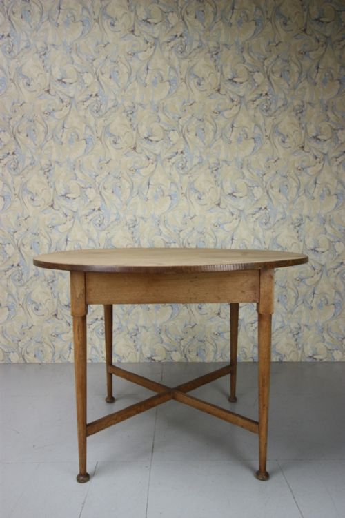 1920'S Circular Oak Dining Table by Heals.