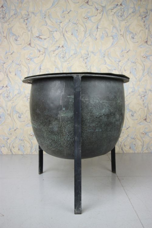 Mid 19th Century Antique Copper on Stand.