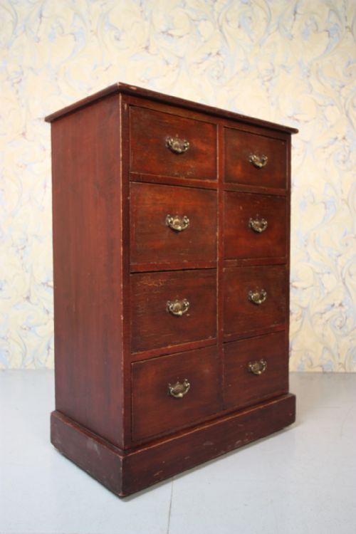 English 19th Century Antique Multi Drawer Chest.