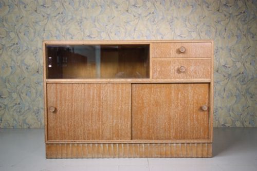 Heals 1930'S Oak Sideboard / Cabinet.