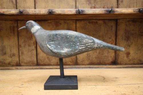 Original 19th Century Antique Decoy Pigeon.