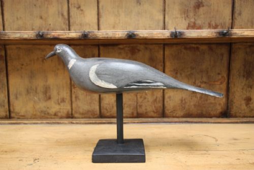 Edwardian Antique Decoy Pigeon.