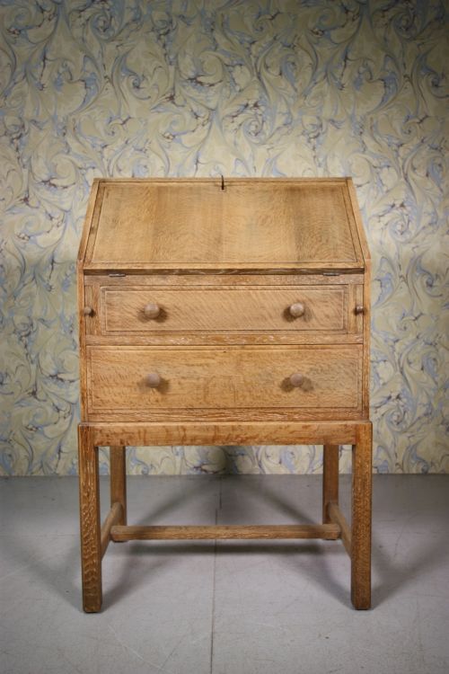 Heals 1930'S Oak Writing Bureau.