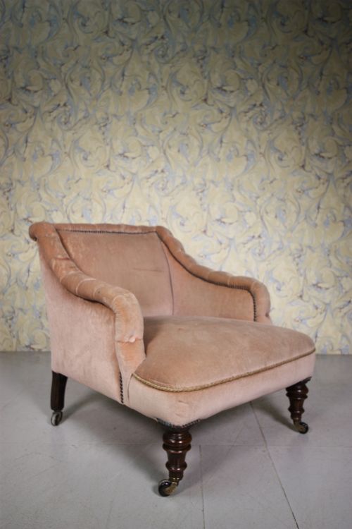 19th Century English Antique Armchair.