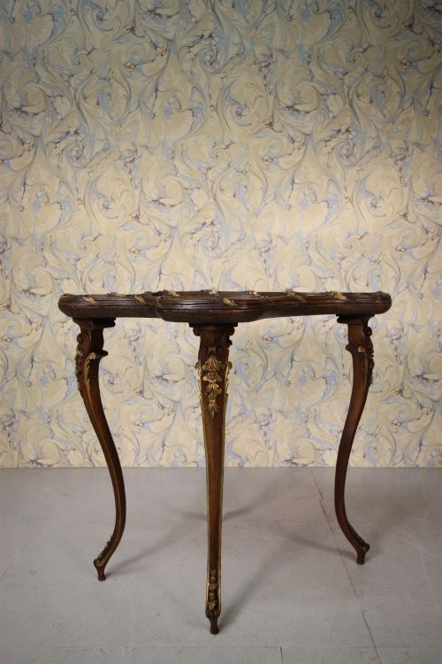 Mirrored Top Antique Jeweller's Display Table.