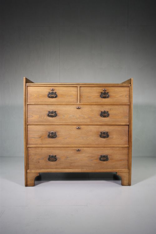 Large Antique Chest of Drawers by Shapland & Petter.
