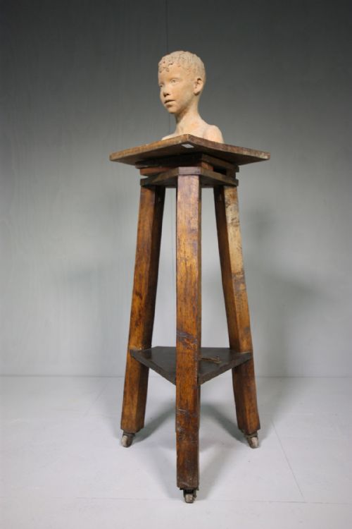 19th Century English Antique Sculpture Stand.