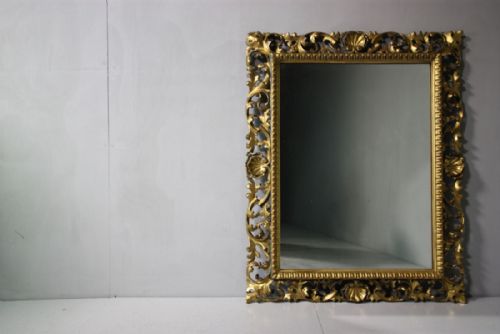 Decorative Florentine Antique Mirror.