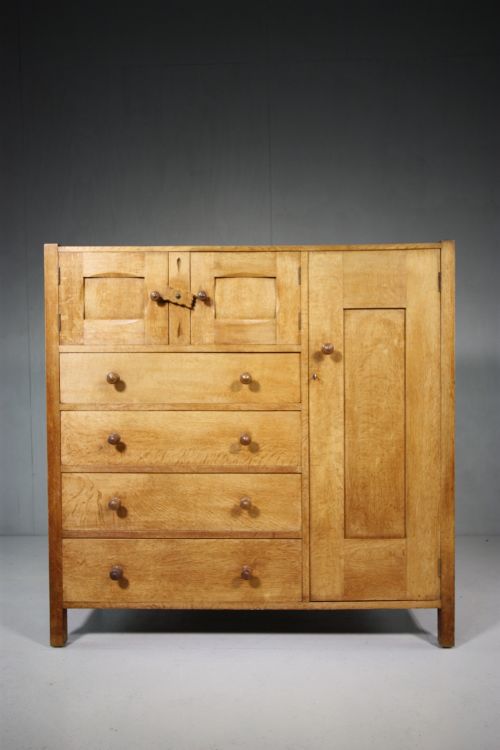 Rare Heals Antique Letchworth Nursery Cupboard.