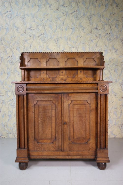 Regency Antique Oak  Cupboard.