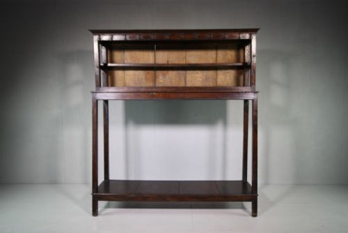 Rare Welsh Antique Period Oak Welsh Dairy Dresser.
