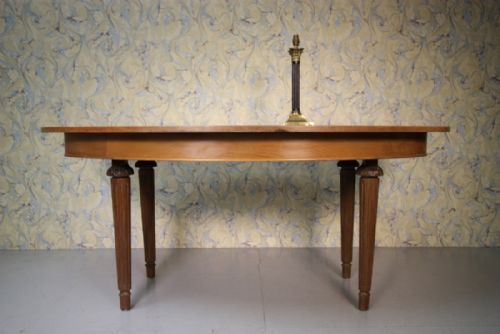 Rare Antique Teak Campaign / Military Dining Table.
