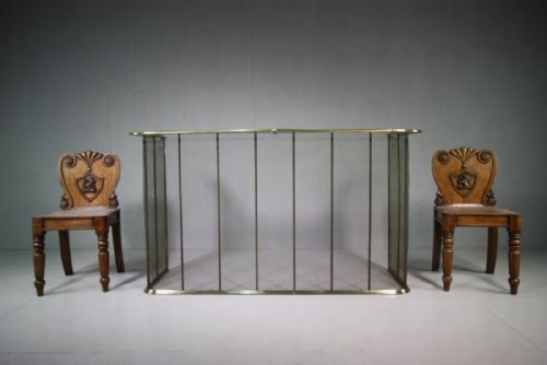 Very Large English 19th Century Antique Fire Guard.