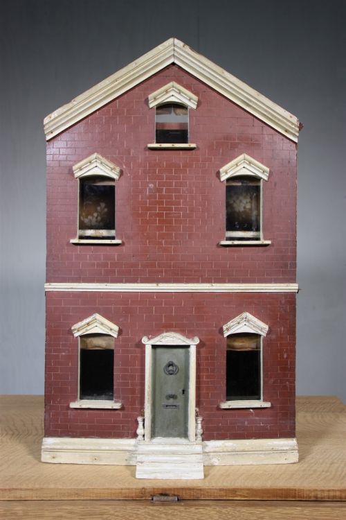 19th Century English Antique Doll's House.
