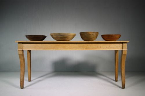 English 19th Century Antique Oak Console Table.