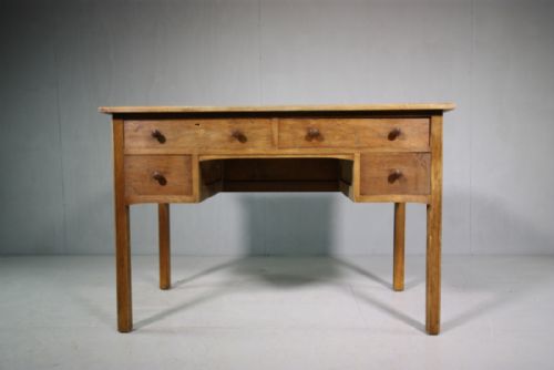 1930'S Heals Oak Desks from Christ College Cambridge.