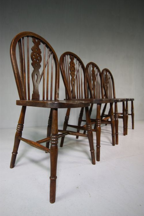 Lovely Set of Four 1930'S Dining Chairs.