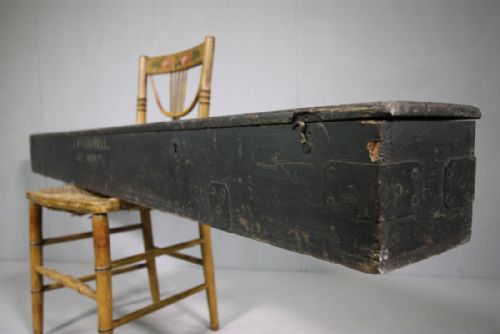 Military Antique Pine Box from 42nd Highlanders.
