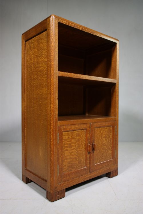 1930'S Silky Oak Side Cabinet by Betty Joel.