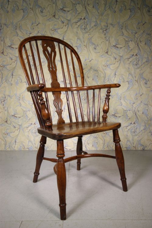 Yew Wood Antique Windsor by Nicholson of Rockley.