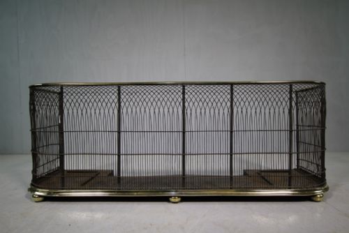 Regency English Antique Fire Guard.