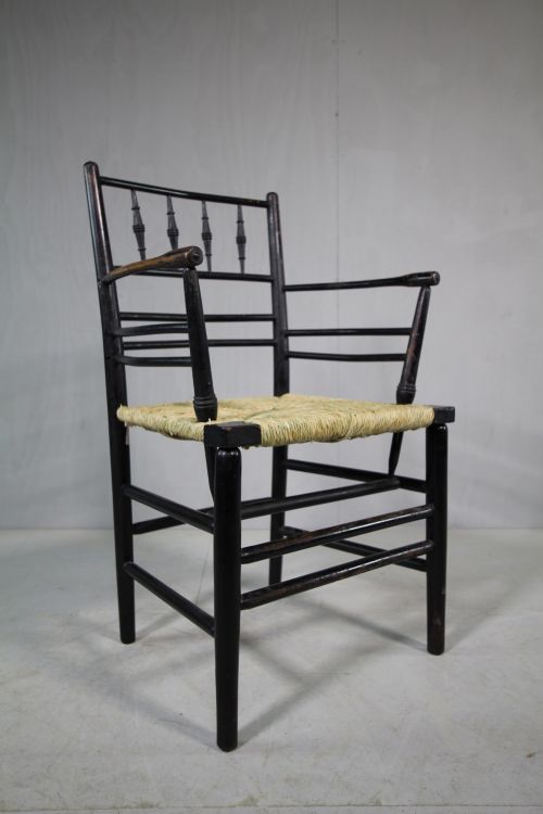 William Morris Antique Sussex Armchair.