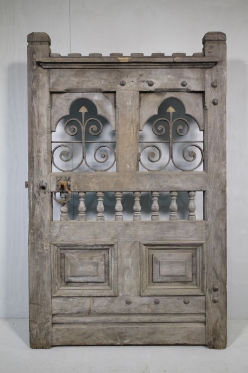 Wonderful 19th Century Antique Pine Gate.
