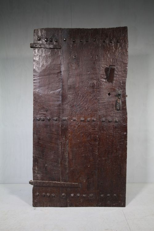 Rare 17th Century Antique Oak Door.