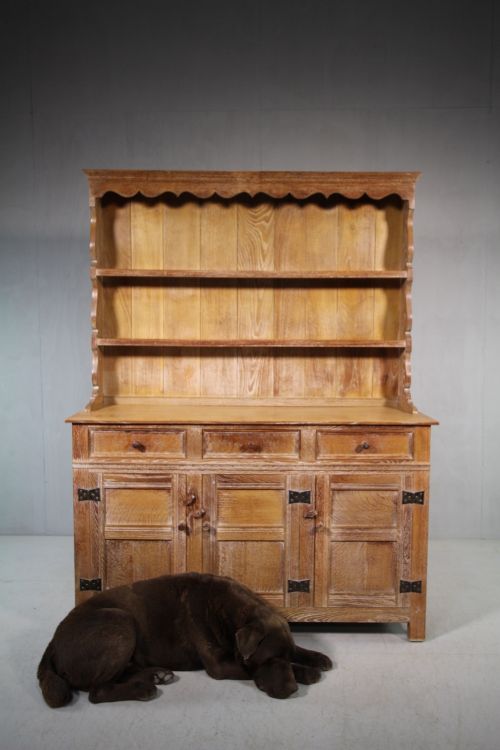 1930'S Oak Dresser by Heals of London.
