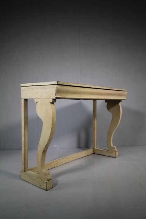 Regency Antique Console Table in Original Paint.