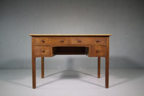 1930'S Heals Oak Desk from Cambridge University.