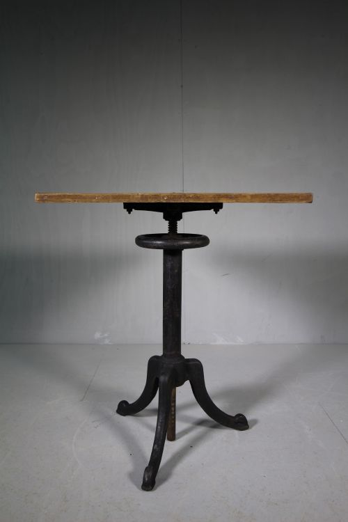 Edwardian Antique Cast Iron Side Table.