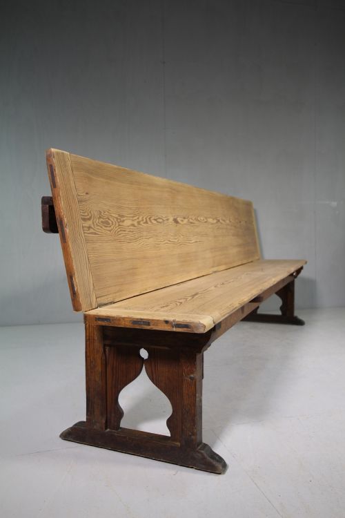 Metamorphic Antique Welsh Chapel Bench Table