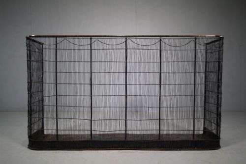 Large English Regency Antique Fire Guard.