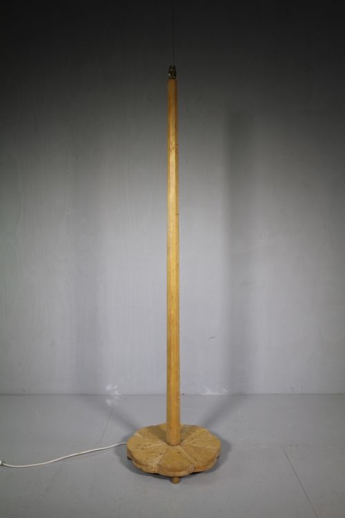 1930'S Heals Oak Standard Lamp.