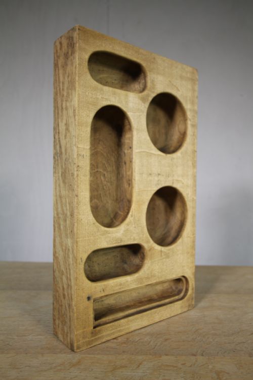 Edwardian Antique Oak Coin Till.