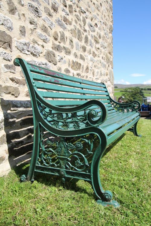 Edwardian Antique Cricket Ground Garden Benches