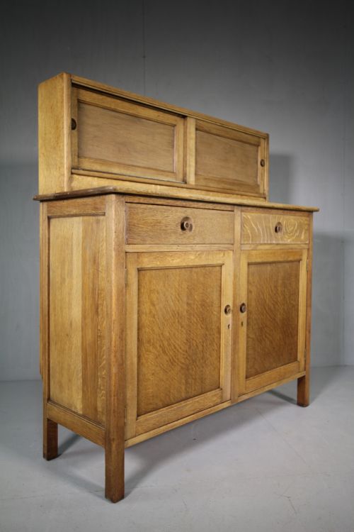 1930'S Heals of London Oak Dresser.