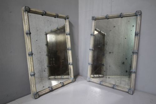 Pair of Decorative 19th Century Antique Mirrors.
